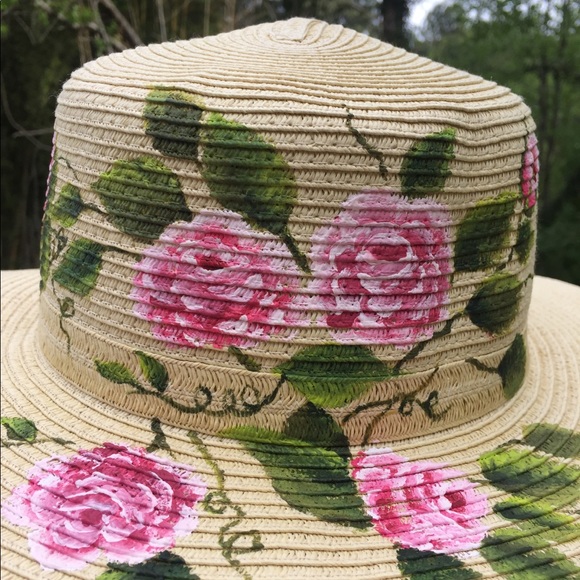 Hand painted bucket hat - Picture 2 of 4
